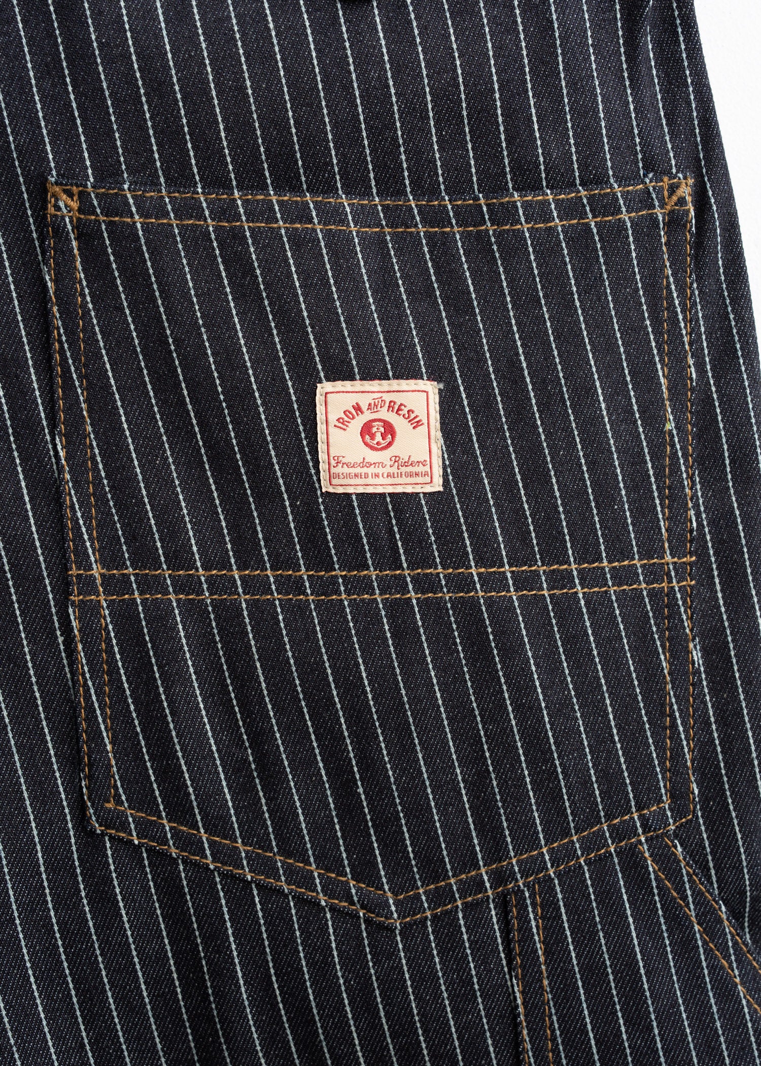 Dennis Striped Denim Short - Image 6