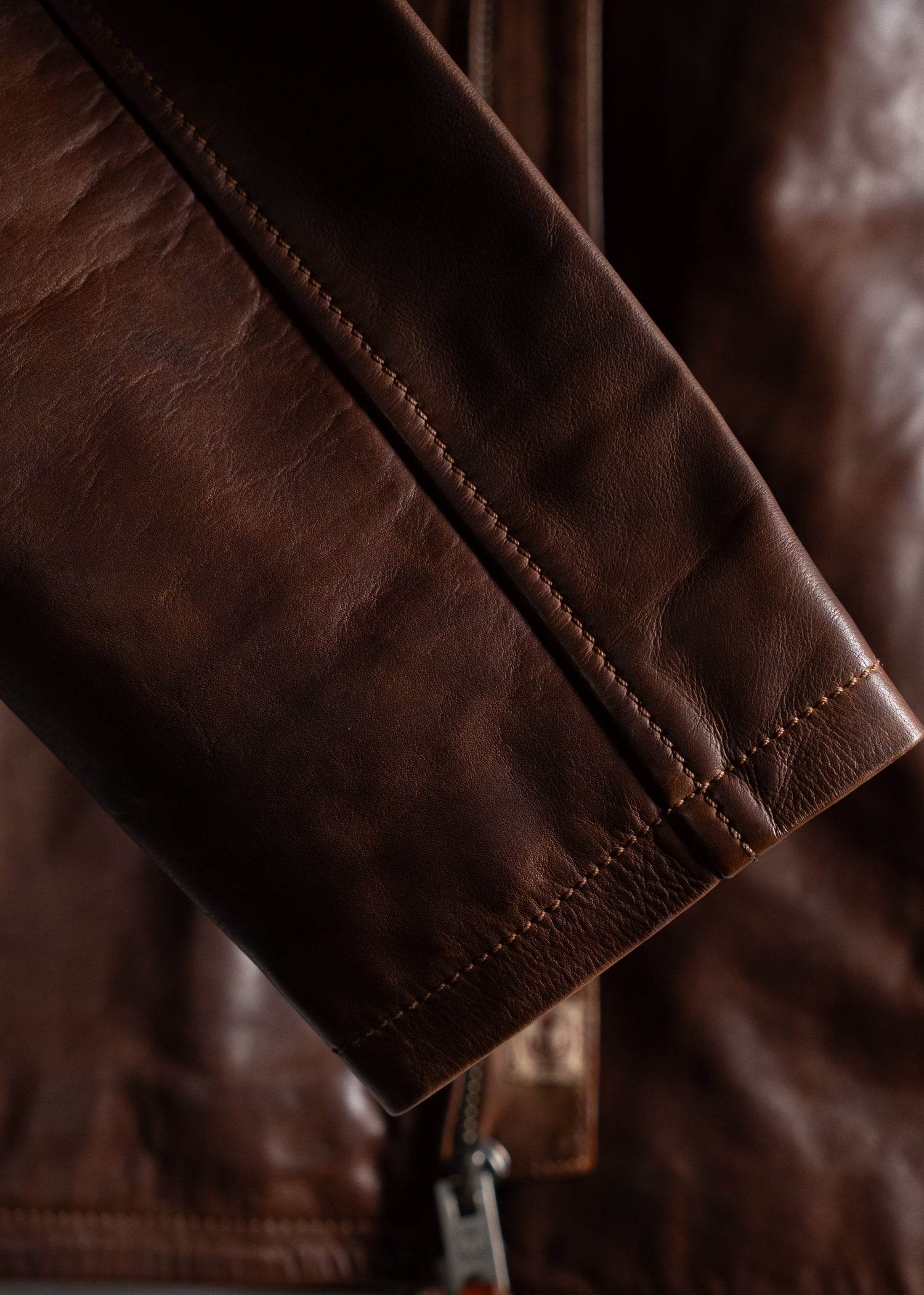 Gambler Horse Leather Jacket - Image 9