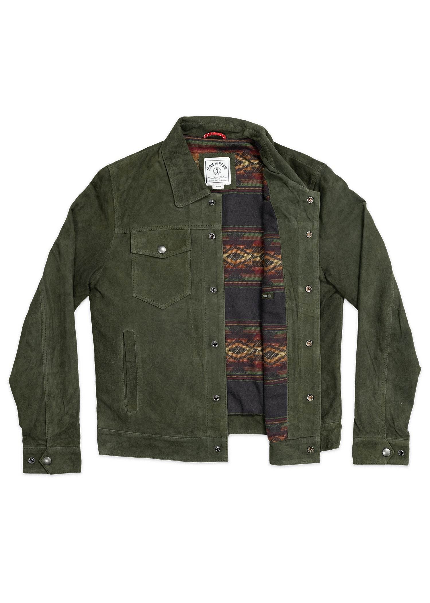 Ojai Goat Suede Jacket - Image 4