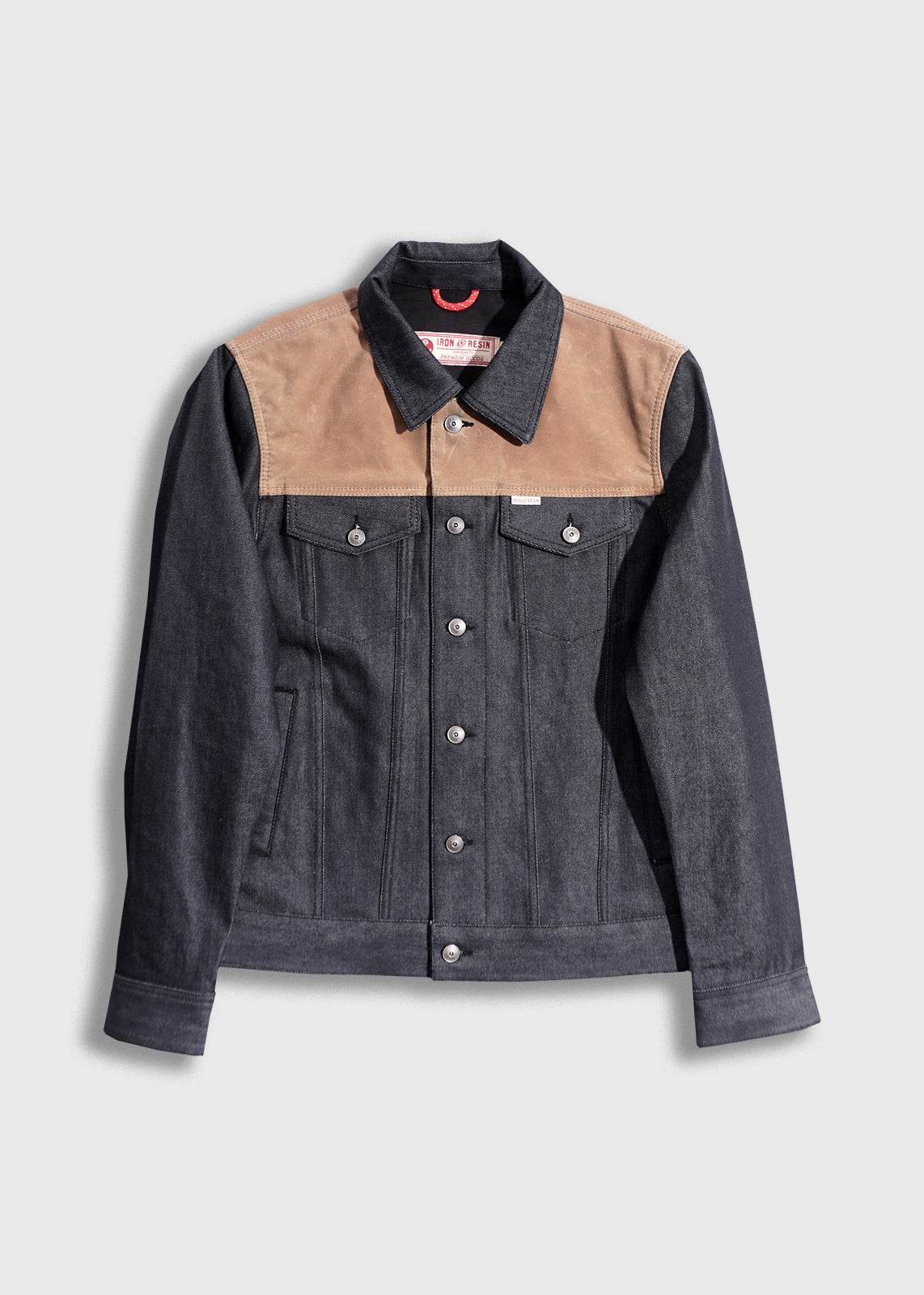 Rambler Jacket Waxed Brown/Denim