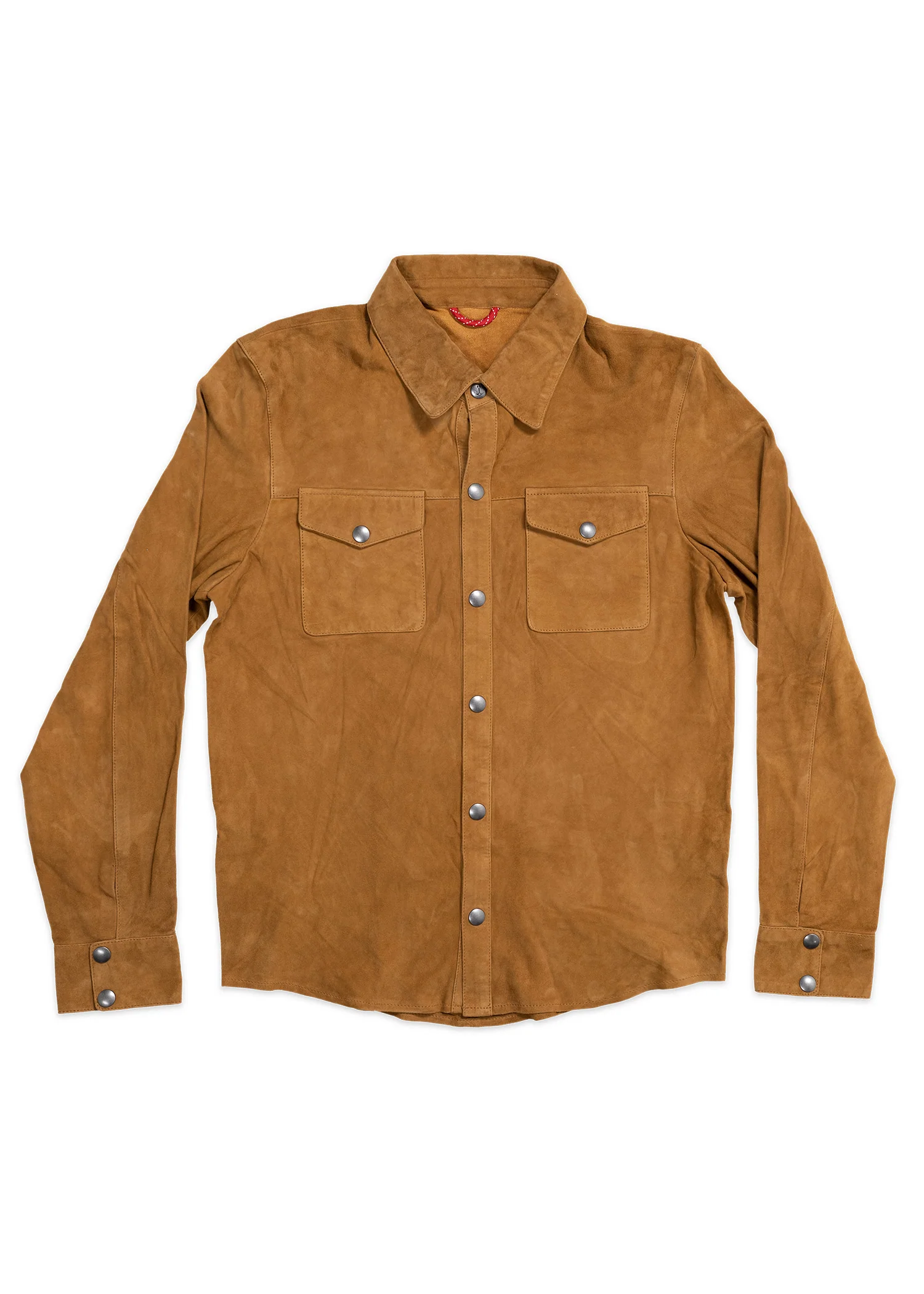 Goat Suede Roughneck Over Shirt