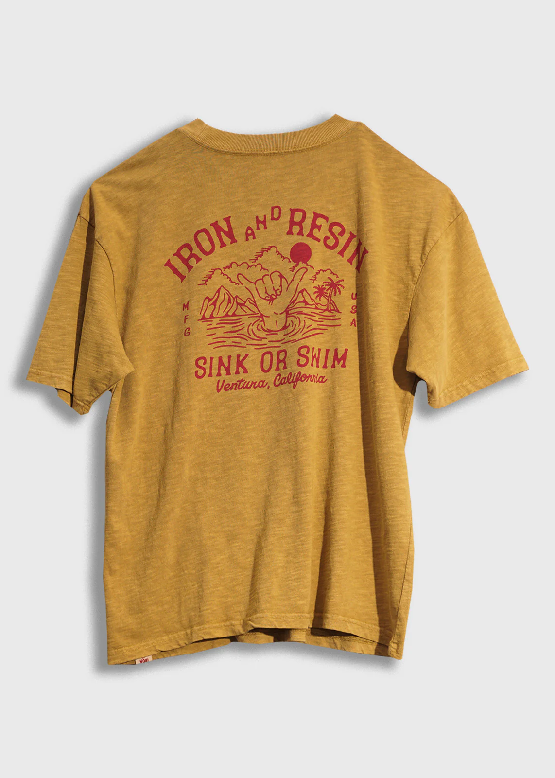 Sink or swim pocket tee