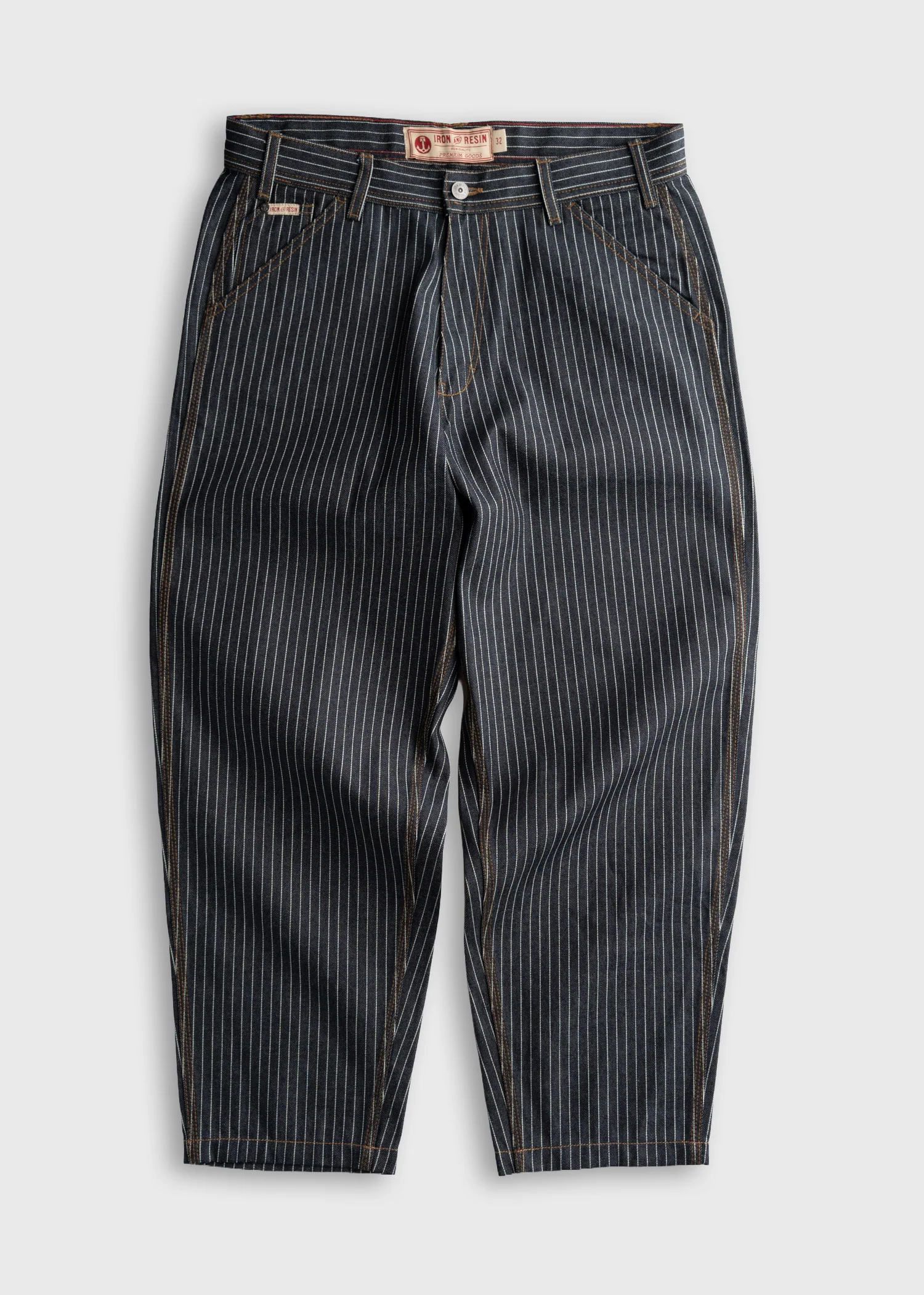 Trapper Striped Denim Pant
