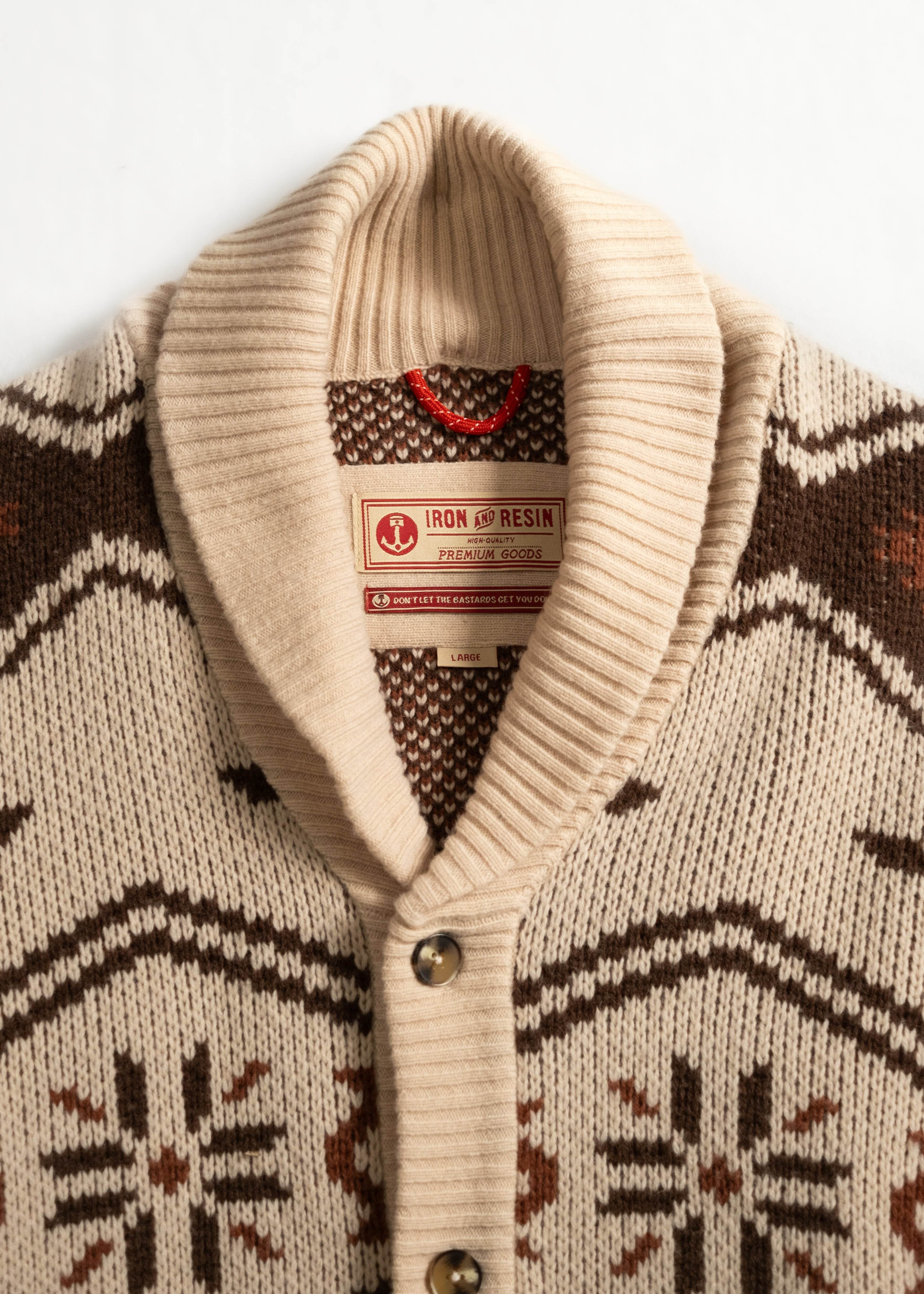 Wincha Shawl Collar Sweater - Image 6